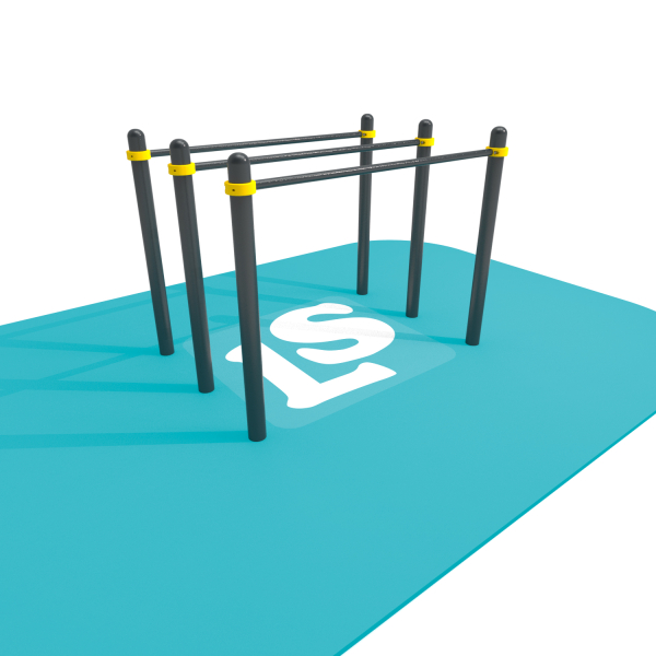 Спортивный комплекс брусья тройные Workout  LS12