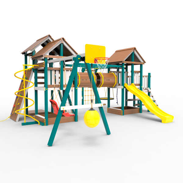 Детская площадка Пикник "Лэйк Д" Стэйдж Бонд с шестом