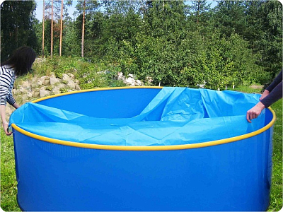 картинка Пленка для заглубленных бассейнов 4.0х1.5м ГарденПласт от магазина БэбиСпорт