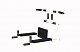 картинка Турник + Брусья + Пресс 3в1 Turnik home Усиленный разборный, белый от магазина БэбиСпорт