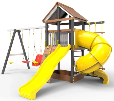 Детская площадка Пикник "Ультра" с винтовой трубой