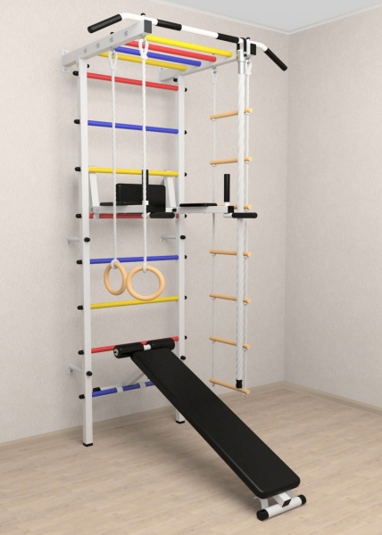 Шведская стенка Sv Pro Рукоход БСД  ( Разноцветные перекладины)