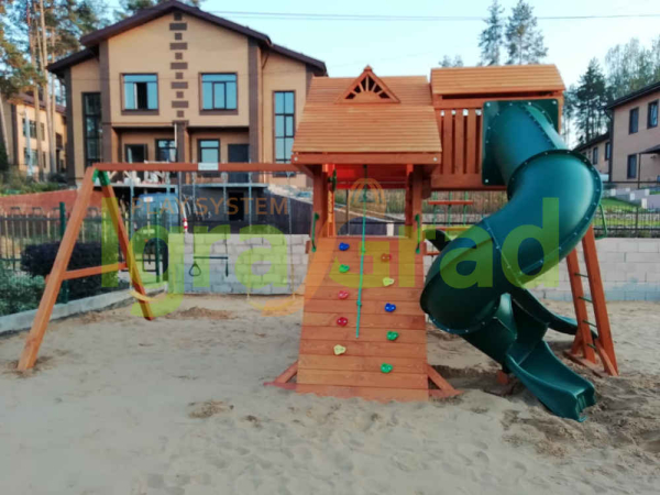 картинка Детская площадка IgraGrad "Крепость Фани Deluxe" 2 от магазина Лазалка